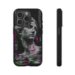 VHS Glitch Retro Art Tough Phone Case