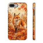 Autumn Fox Woodland Art Tough Phone Case