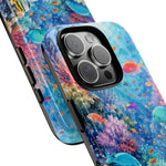 Underwater Coral Reef Phone Case | Colorful Tropical Fish Ocean Scene