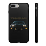 Dark 1998 Trans Am Front View Muscle Car Tough Phone Case Gift