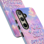 You Are Enough phone case | pastel cloud affirmation protective case