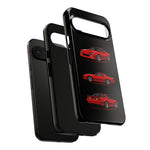 Z28 Red Triview Phone Case Classic Car Illustration