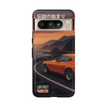 Datsun 240Z Classic JDM Sports Car Sunset Art Tough Phone Case