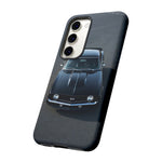1969 Camaro SS Black Overhead Tough Phone Case Cover Gift Art