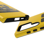 1969 Camaro Z28 Yellow Front View Muscle Car Tough Phone Case