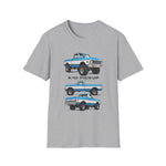 1972 Chevy K10 Pickup Truck T-Shirt | Vintage Auto Illustration Tee