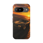 1974 Trans Am 455 Muscle Car Art Sunset phone case