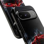 Z06 C8 Phone Case, Red Smoke Studio Reflection Cover