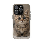 Munchkin Kitten Phone Case, Macro Close-Up Portrait Cover