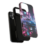 Skyline GT-R Tokyo Rain JDM Night Art Tough Phone Case