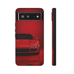 Red NSX Phone Case, 90s JDM Supercar Legend Tough Cover, Mens Gift