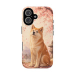 Akita Cherry Blossom Phone Case Sakura Dog Lover Gift