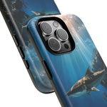 Cobia Reef Phone Case, Shaft of Light Ocean Fishing Tough Cover