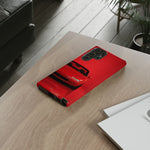 Red Miata Phone Case, NA MX5 90s JDM Roadster Tough Cover