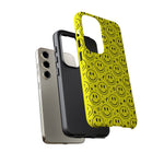 Acid Smiley Repeat Pattern Art Tough Phone Case