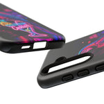 Neon Parrot Cocktails phone case | Tough Cases