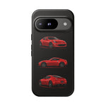 Red 370Z Sports Coupe Tough Phone Case for JDM Enthusiasts