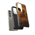 Rhodesian Ridgeback African Savanna Art Tough Phone Case