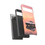 Panda AE86 Pastel Rain Reflection Tough Case