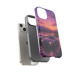 Sunset Skyline R34 Car Phone Case | Tough Phone Case