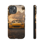 S2000 Phone Case, Yellow JDM Roadster Foggy Mountain Pass Cover