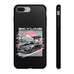 R34 Skyline GT-R Sakura Mountain JDM Tough Phone Case Gift