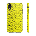 Acid Smiley Repeat Pattern Art Tough Phone Case