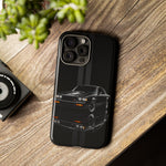 Grand National Phone Case, Black 87 Muscle Car Stripe Studio Cover