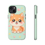 Shiba Inu Kawaii Chibi Smile Pet Dog Art Tough Phone Case