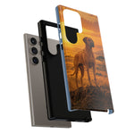 Rhodesian Ridgeback African Savanna Art Tough Phone Case