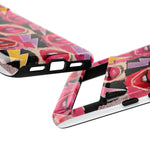 Pop Art Lips and Lightning Bolt Phone Case