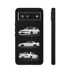 R32 Skyline Phone Case White, Three-View Vector Cover, Gift GTR Fans