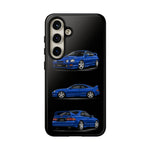 Tough Phone Case - Blue Celica GT-Four JDM Rally Car Multi View Art