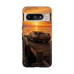 Sunset Skyline R32 on Pier phone case | Tough Covers