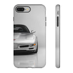 Silver C5 Sports Car Front View phone case | Tough Cover for Corvette Owners