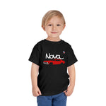 Toddler ’69 Chevy Nova Red Silhouette T-Shirt, Retro Logo Tee