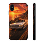 64 Impala Coastal Drive Phone Case Canyon Drive Painterly Car Art