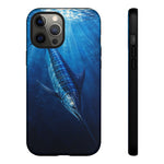 Marlin Fishing Phone Case Deep Sea Angler Tough Cover Gift