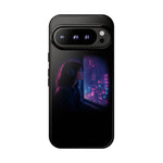 Girl at Window Night Cityphone Case | Tough Case