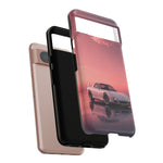 White FD RX-7 Blush Pink Sky Tough Case