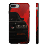 GNX Black Ember Red Tough Phone Case