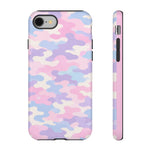 Pink Camo Pastel Art Tough Phone Case