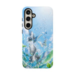 Copy of Silver Butterflies Tough Case | Blue Sky Water Droplets Phone Cover