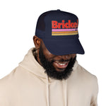 Brickell Miami Trucker Hat Retro Vintage Brickell Florida Foam Snapback Cap South Beach Style Hat
