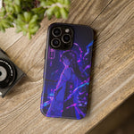 Neon Shrine Maiden phone case | Tough Case, anime vaporwave