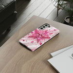 Pink Glitter Star Tough Case | Sparkle Phone Case