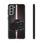 Camaro ZL1 Phone Case, Black Red Racing Stripe Studio Cover, Gift