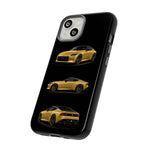 Gold Fairlady Z Classic Sports Car Tough Phone Case - 3 View