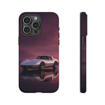 Soft White C3 Corvette Mauve Sky Phone Case