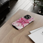 Pink Glitter Star Tough Case | Sparkle Phone Case